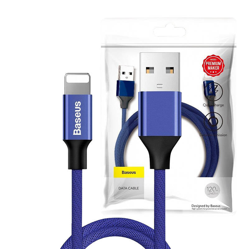 Baseus Yiven Lightning Cable 120cm 2A (Blue)