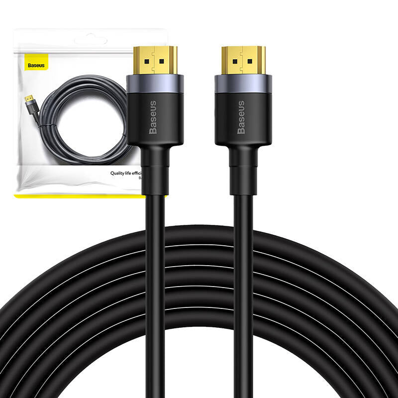 Baseus Cafule 4KHDMI Male To 4KHDMI Male Adapter Cable 5m Black