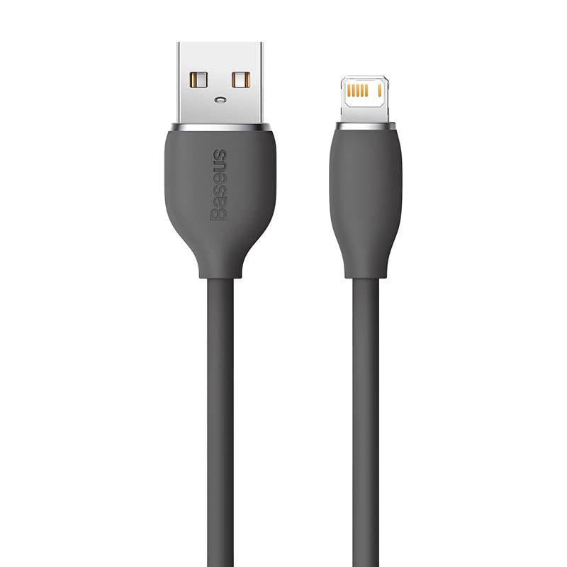 Baseus Jelly cable USB to Lightning, 2,4A, 1,2m (black)