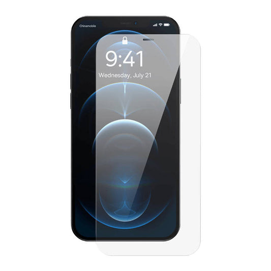 Tempered Glass Baseus 0.4mm Iphone 12 Pro MAX + cleaning kit