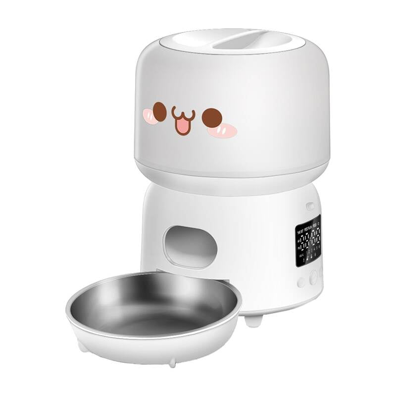 Rojeco 3L Automatic Feed Dispenser Button Version (White)