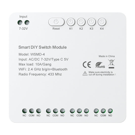 DIY Avatto WSMD-4 32V smart switch module