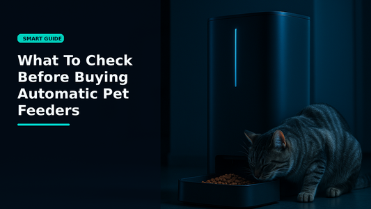 What To Check Before Buying Automatic Pet Feeders - Smartizz smart technology guide