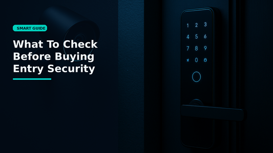 What To Check Before Buying Entry Security - Smartizz smart technology guide