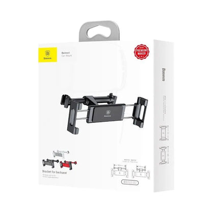 Baseus tablet holder for car headrest (black)