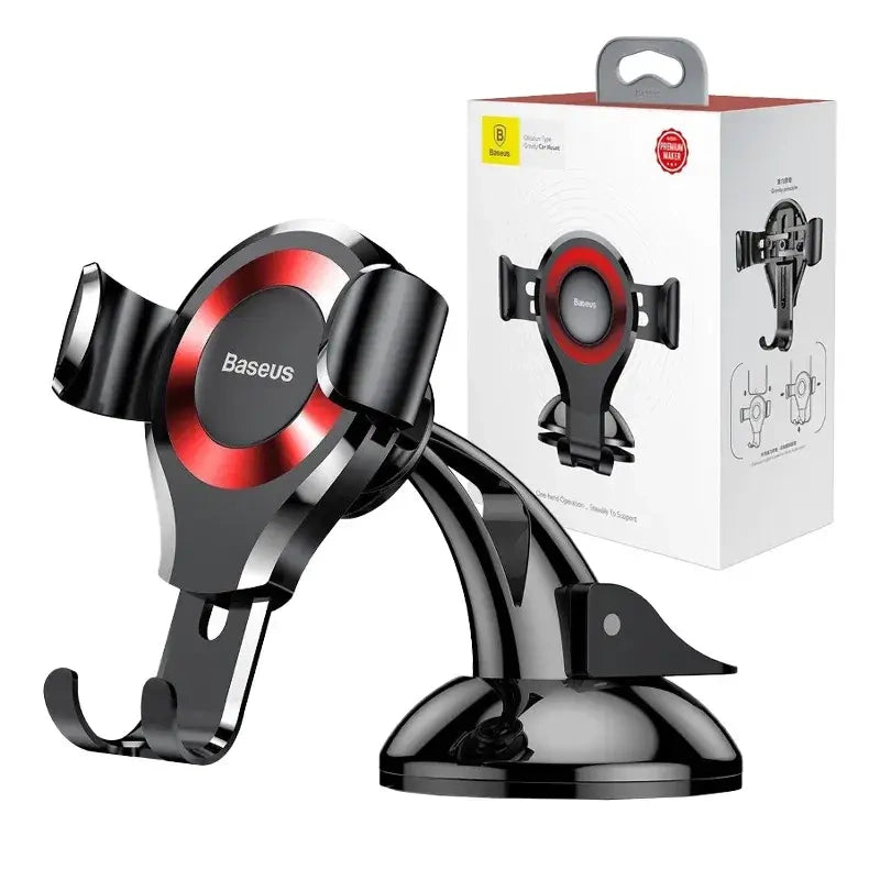 Baseus Osculum gravitational phone holder (red)