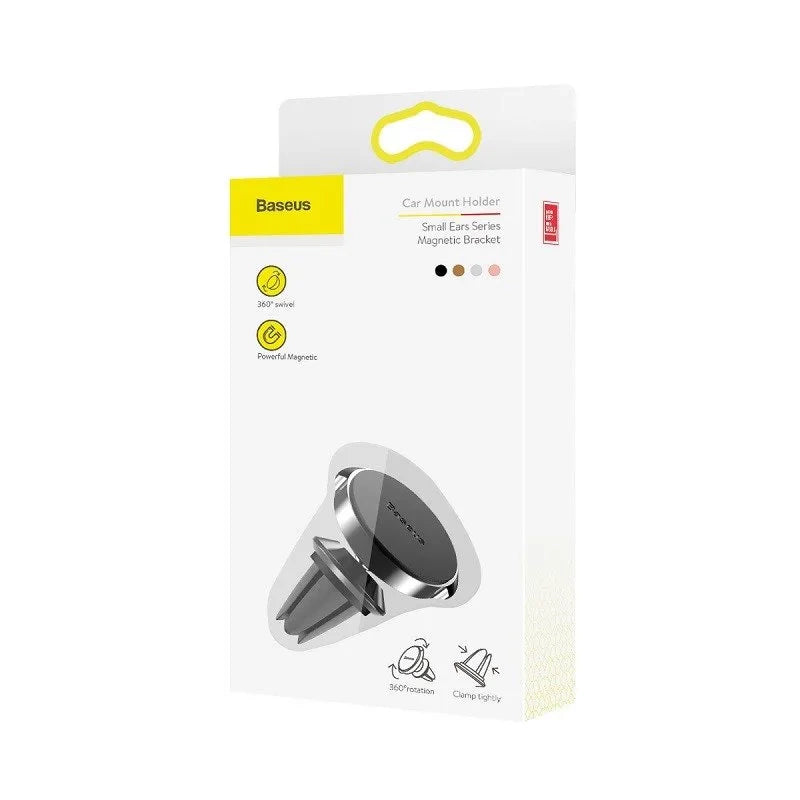 Baseus Small Ears magnetic car holder for ventilation grid - black