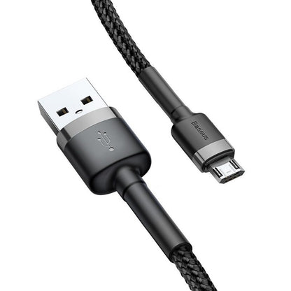 Baseus Cafule Micro USB cable 2.4A 0,5m (gray + black)