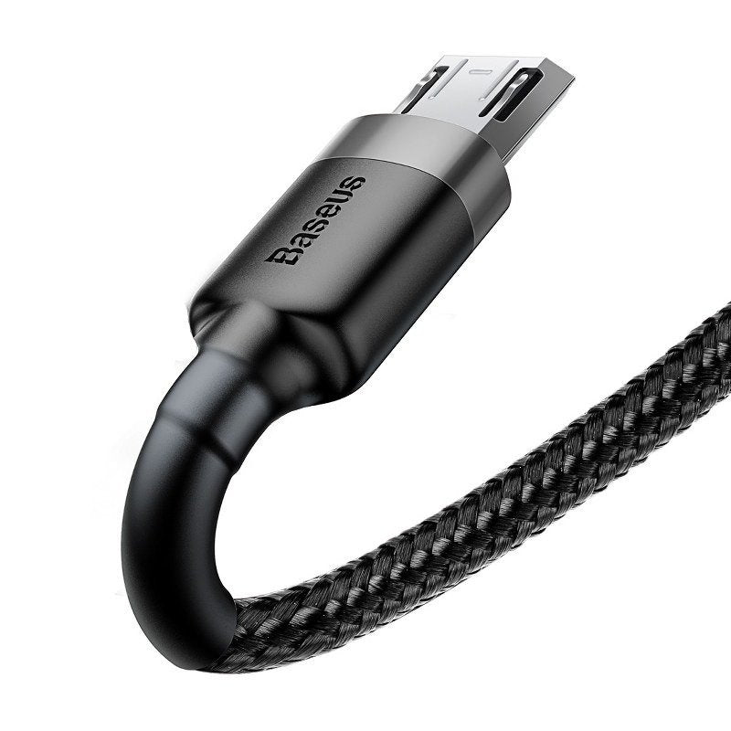 Baseus Cafule Micro USB cable 2.4A 0,5m (gray + black)
