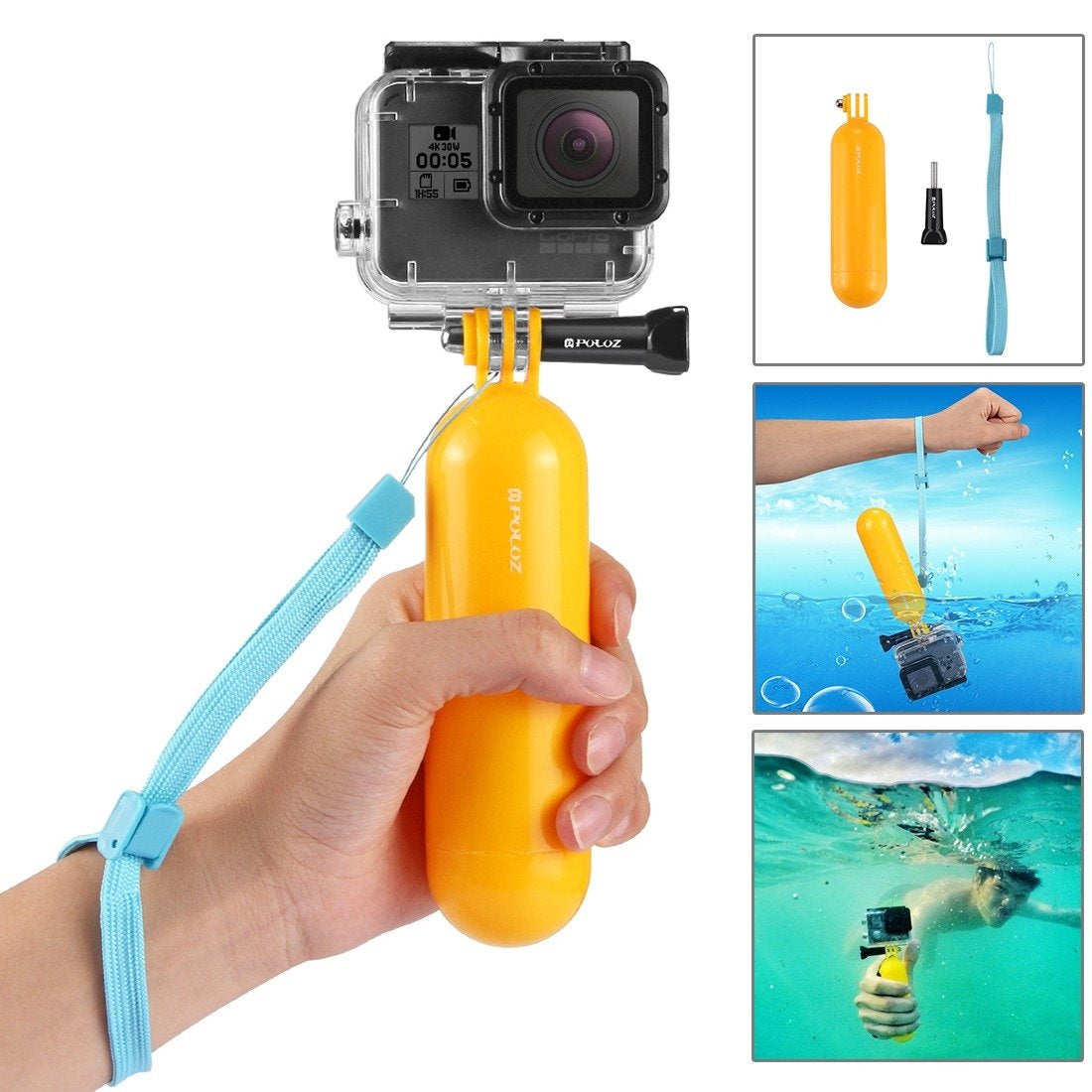 Set of 53 Puluz accessories for sports cameras PKT09
