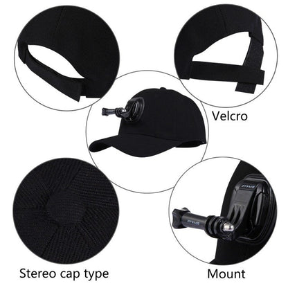 Puluz cap with sports camera mount (DJI, GoPro, Insta360)