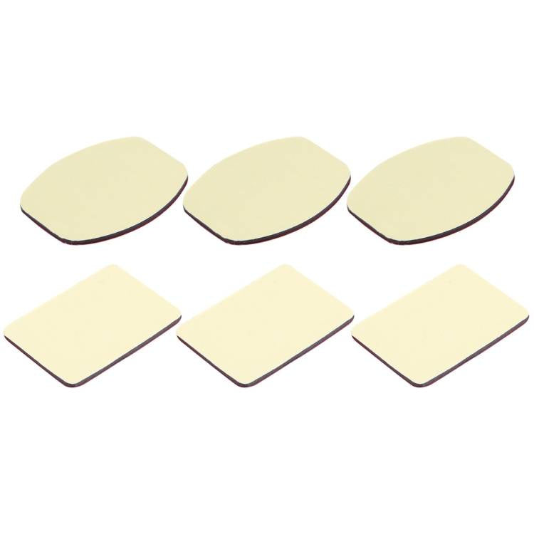 Set of 6x VHB Puluz stickers for Osmo Action / GoPro Hero / Insta360 One R.