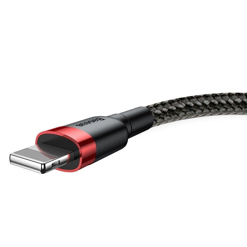 Baseus Cafule Cable USB Lightning 2A 3m (Black+Red)