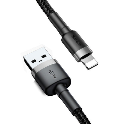 Baseus Cafule USB Lightning Cable 2A 3m (Black+Gray)