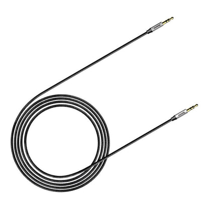 Baseus Yiven Audio Cable Cable 3.5 male Audio M30 1.5M Silver+ Black