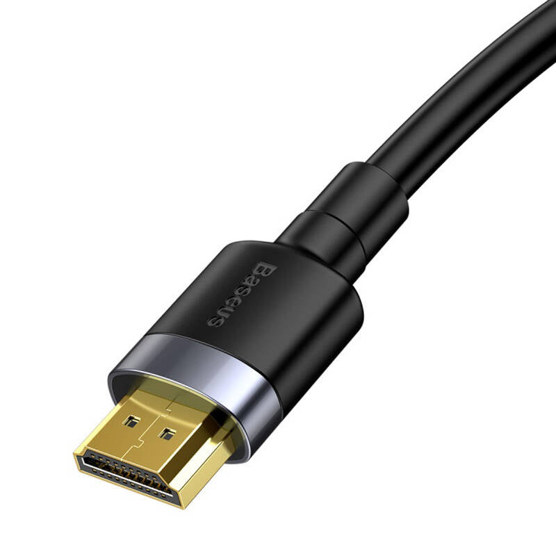 Baseus Cafule 4KHDMI Male To 4KHDMI Male Adapter Cable 5m Black