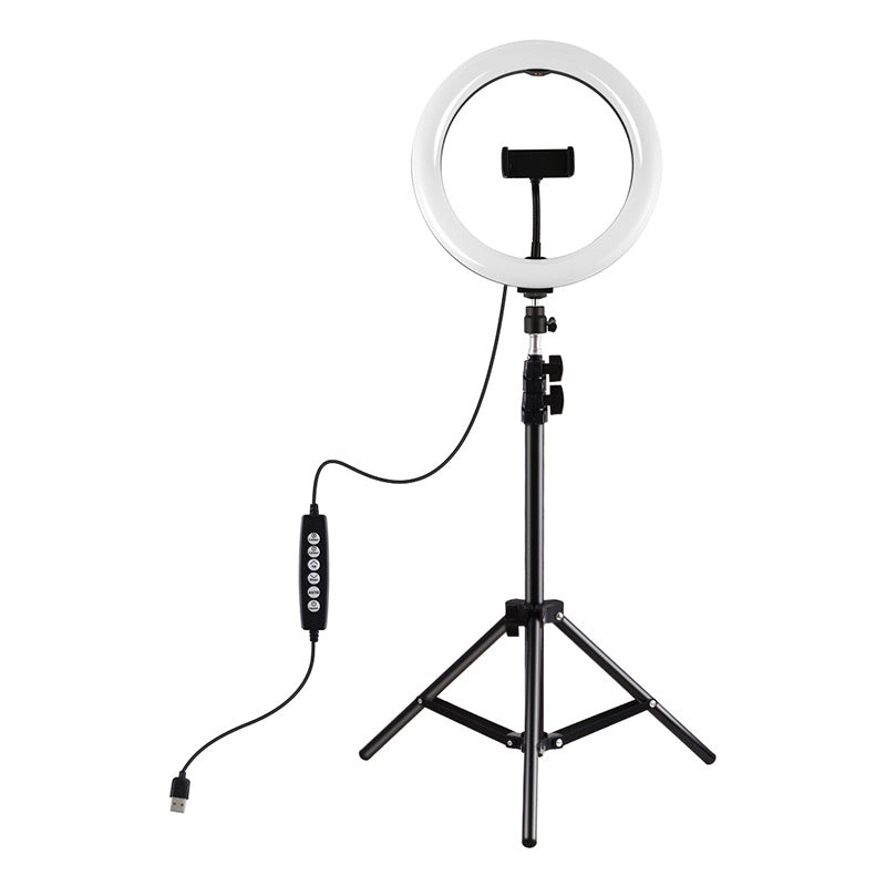 Puluz 1.1m tripod with RGBW LED lighting 26cm vlog / stream / smartphone PKT3044
