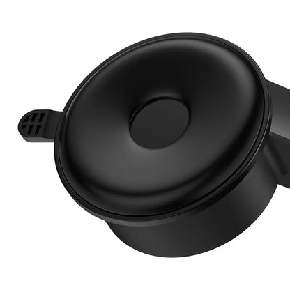 Gravity car mount for Baseus Tank phone with suction cup (black)