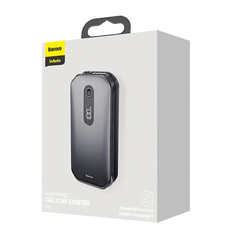 Baseus Super Energy Car Jump Starter 12000mAh, 1000A, USB (black)
