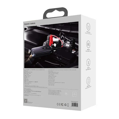 Baseus Super Energy Car Jump Starter 12000mAh, 1000A, USB (black)