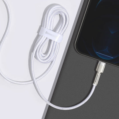 USB cable for Lightning Baseus Cafule, 2.4A, 2m (white)