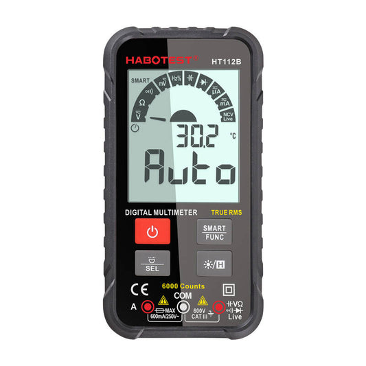 True RMS Digital Universal Multimeter Habotest HT112B