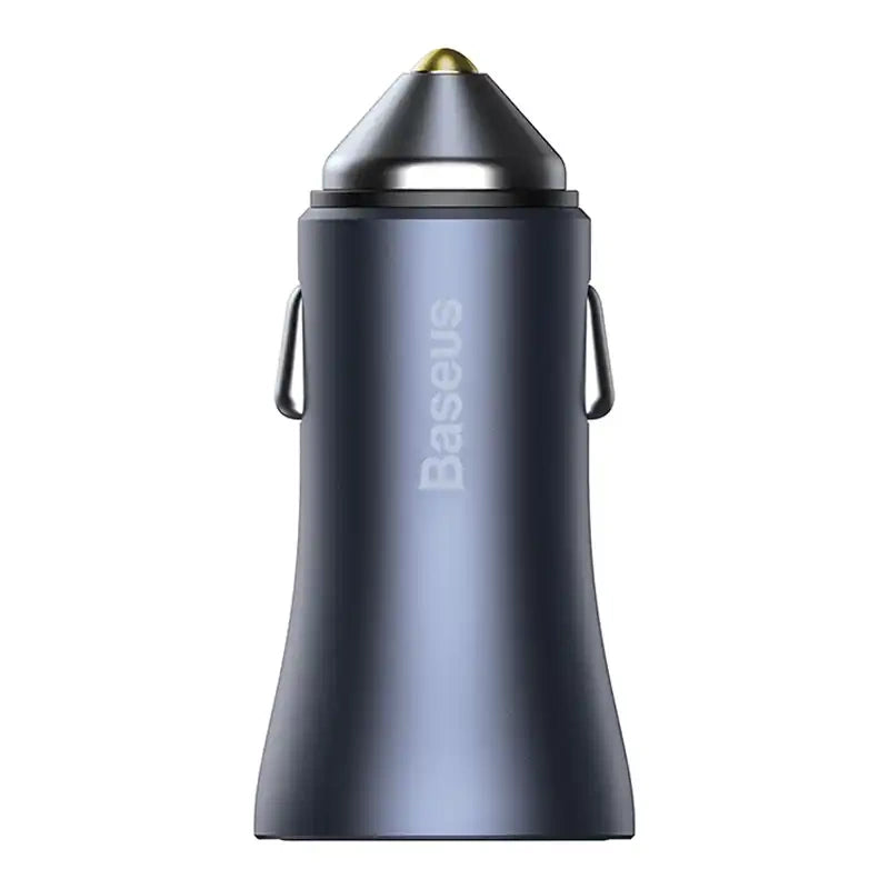 Baseus Golden Contactor Pro Car Charger USB + USB-C, QC4.0+, PD, SCP, 40W (gray)