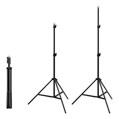 Puluz 2x3m photo backdrop set/stand + photo backdrops 3 pcs PKT5205