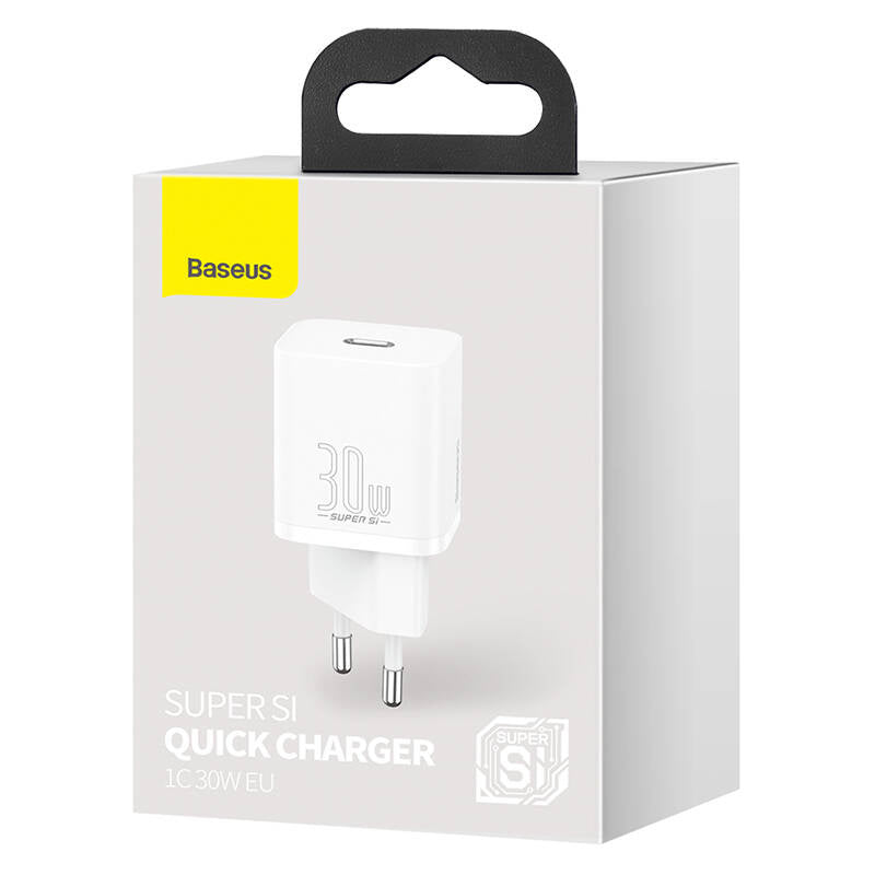 Quick Charger Baseus Super Si 1C 30W (white)