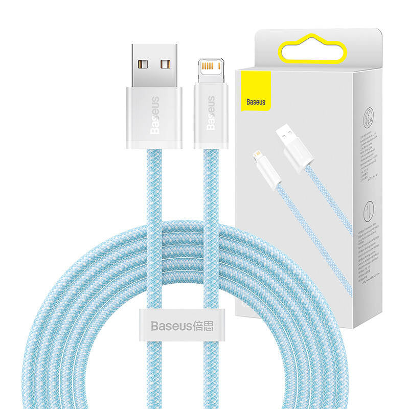 Baseus Dynamic cable USB to Lightning, 2.4A, 2m (blue)