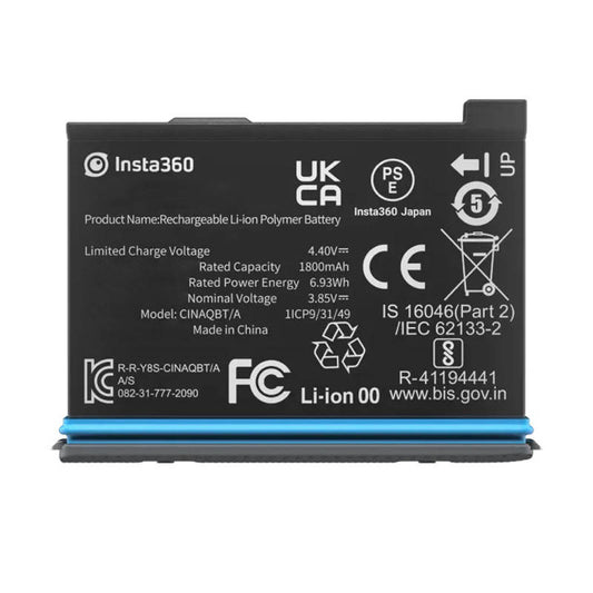 Battery Insta360 X3,1800 mAh