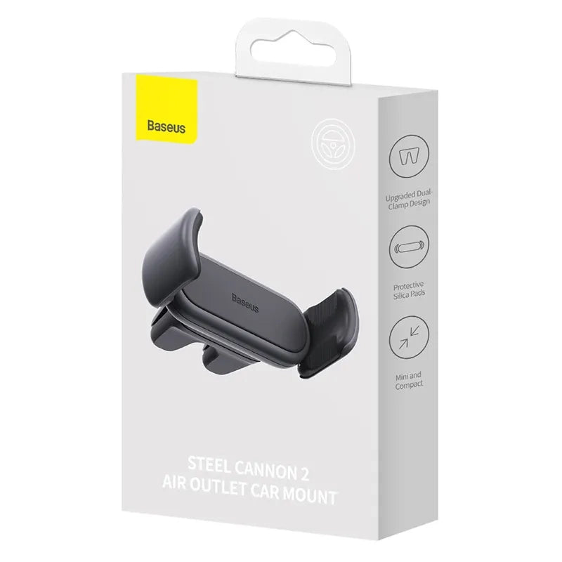 Baseus Steel Cannon 2 Car holder to Ventilation Grid (black)