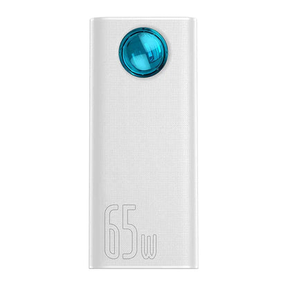 Powerbank Baseus Amblight 30000mAh, 4xUSB, USB-C, 65W (white)