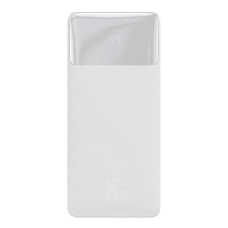Powerbank Baseus Bipow 30000mAh, 15W (white)