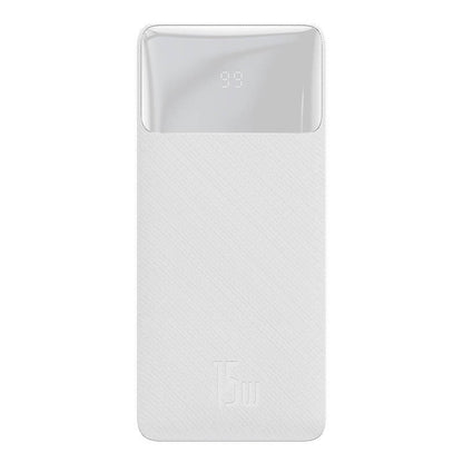 Powerbank Baseus Bipow 30000mAh, 15W (white)