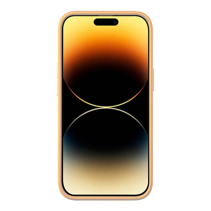 Baseus Liquid Silica Gel Case for iPhone 14 Pro Max (Sunglow)+ tempered glass + cleaning kit