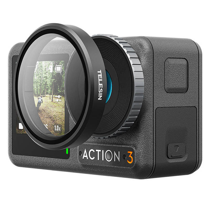 Set of 4 TELESIN CPL/ND8/ND16/ND32 filters for DJI Osmo Action 3 / 4 / 5