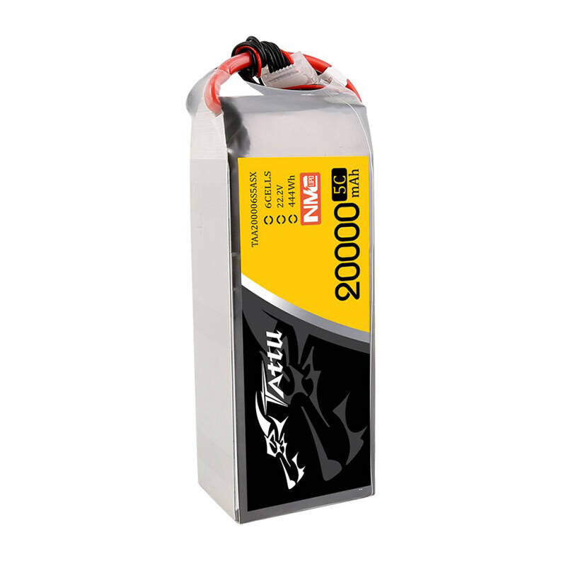 Tattu NMC 20000mAh 22.2V 5C 6S1P Lipo Battery Pack with AS150+XT150 plug