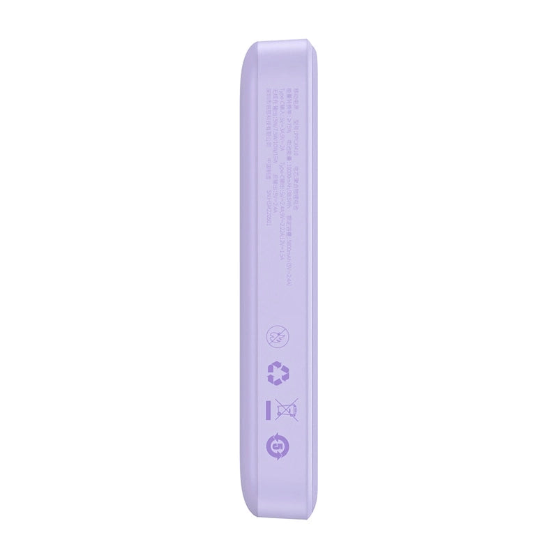 Powerbank Baseus Magnetic Mini 10000mAh, USB-C  20W MagSafe (purple)