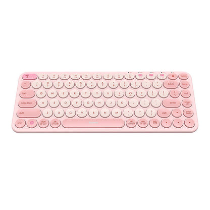 Baseus K01A Wireless Tri-Mode Keyboard Baby Pink