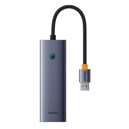 4in1 Hub Baseus  UltraJoy USB-A to USB 3.0 + RJ45 (space grey)