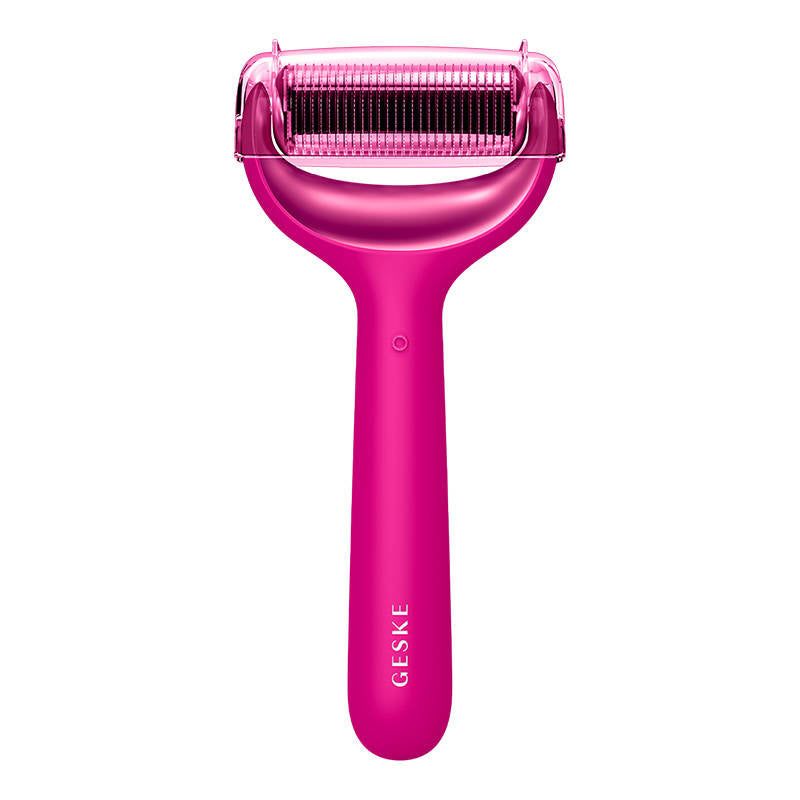 MicroNeedle Face&Body Roller 9in1 Geske with APP (magenta)