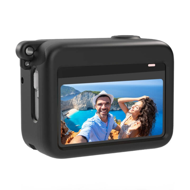 PULUZ silicone case with camera charging function for Insta360 GO 3/GO 3S (black)