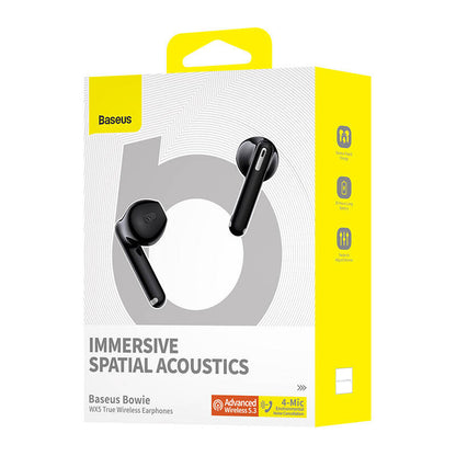 Earphones TWS Baseus Bowie WX5 (black)