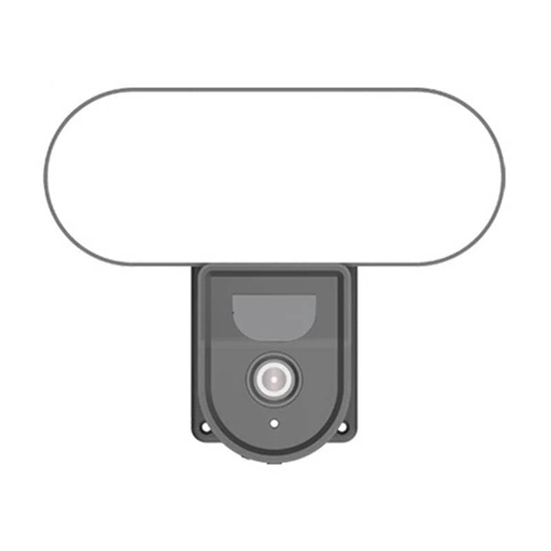 Smart outdoor WiFi camera with Gosund IPC3 floodlight, IP65 Tuya