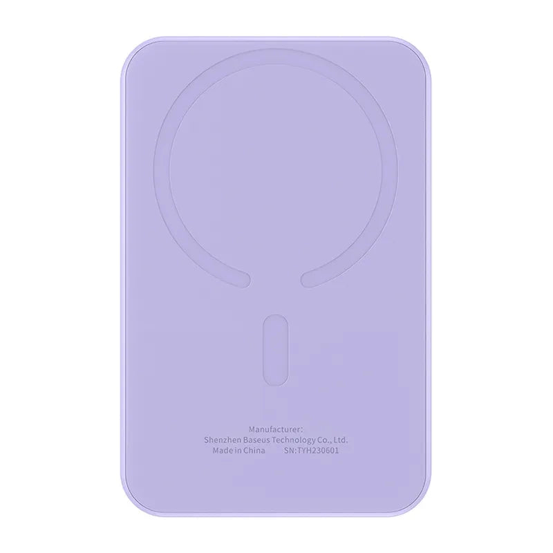 Magnetic Mini Powerbank Baseus 5000mAh 20W (purple)