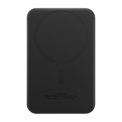 Magnetic Mini Powerbank Baseus 5000mAh, USB-C 20W (black)