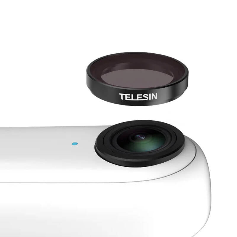 Set of 4 CPL/ND8/ND16/ND32 Telesin filters for Insta360 GO 2/3 camera