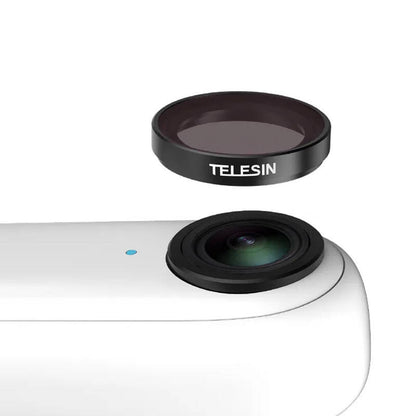 Set of 4 CPL/ND8/ND16/ND32 Telesin filters for Insta360 GO 2/3 camera
