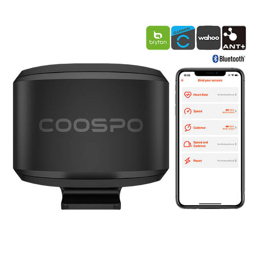 Speed Sensor Coospo BK9S compatibile with Wahooo, Garmin, Bryton etc.